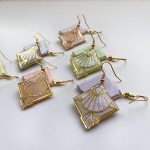 Dangles Jadiya pastel - handmade