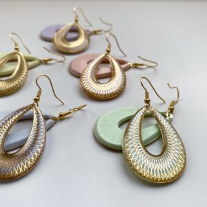 Dangles Mariama pastel - handmade